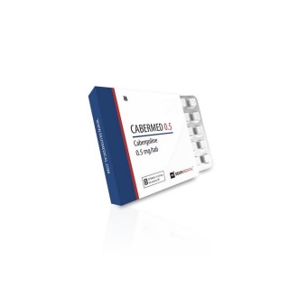 CABERMED 0.5 (Cabergoline) 0.5 mg Deus Medical