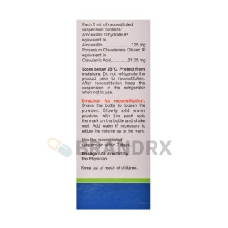 Clavam Dry Syrup 125/31.25 mg Alkem Laboratories Ltd.