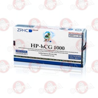 HP-HCG 5 VIALS /1000 IU (USA Domestic) ZPHC Zhengzhou Pharmaceutical Co.